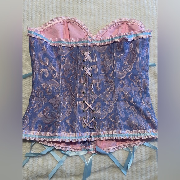 Purple and Pink Corset - Picture 3 of 5